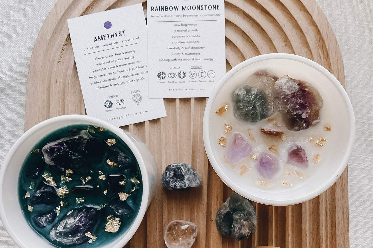 Soy Candle Making Class: Crystals and Botanicals